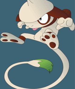 Smeargle Pokemon Character Paint By Numbers