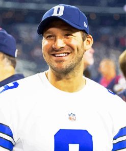 Tony Romo American Quarterback Paint By Numbers