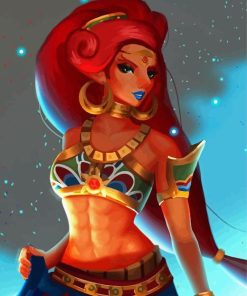 Urbosa The Legend Of Zelda Paint By Numbers