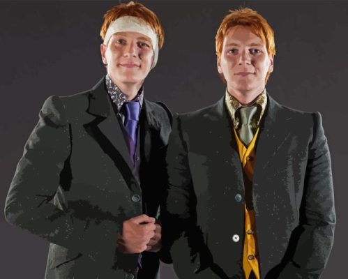 Weasley Twin Harry Potter Movie Paint By Numbers