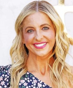 Sarah Michelle Gellar Paint By Numbers