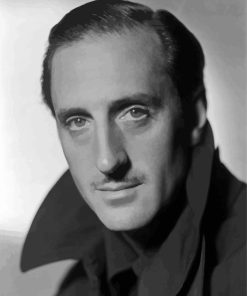 Black Basil Rathbone Paint By Numbers