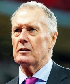 Football Legend Geoff Hurst Paint By Numbers