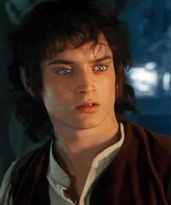 Frodo Baggins Lord Of The Rings Paint By Numbers