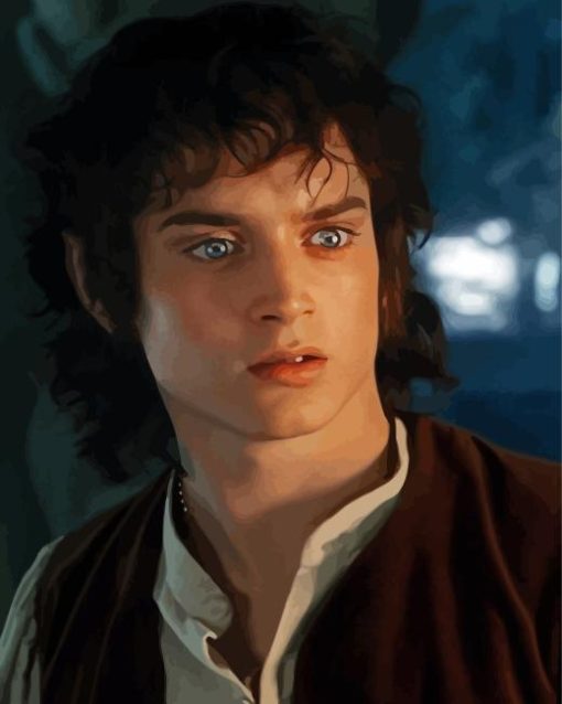 Frodo Baggins Lord Of The Rings Paint By Numbers