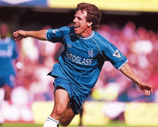 Gianfranco Zola Paint By Numbers