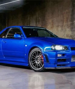 Nissan Skyline Gtr R34 Paint By Numbers