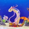 Pokemon Anime Milotic Paint By Numbers