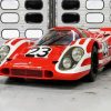 Red Classic Race Car Paint By Numbers