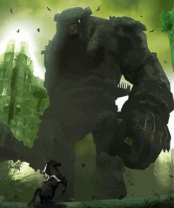 Shadow Of The Colossus Paint By Numbers