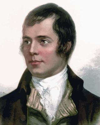 The Poet Robert Burns Paint By Numbers