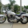 White Honda Vtx 1300 Paint By Numbers