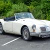 White Mga Sport Car Paint By Numbers