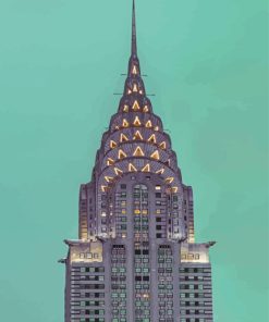 Chrysler Building NYC Paint By Numbers