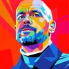 Erik Ten Hag Pop Art Paint By Numbers