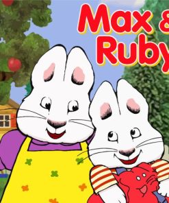 Max And Ruby Tv Serie Paint By Numbers