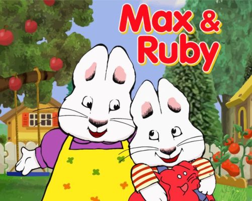 Max And Ruby Tv Serie Paint By Numbers