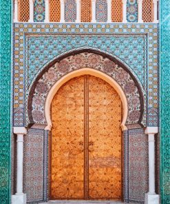 Moroccan Door Paint By Numbers