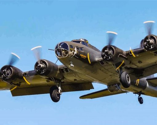 The Memphis Belle Paint By Numbers