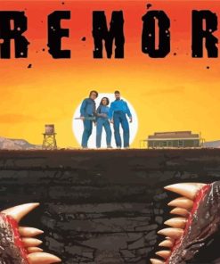 Tremors Movie Poster Paint By Numbers